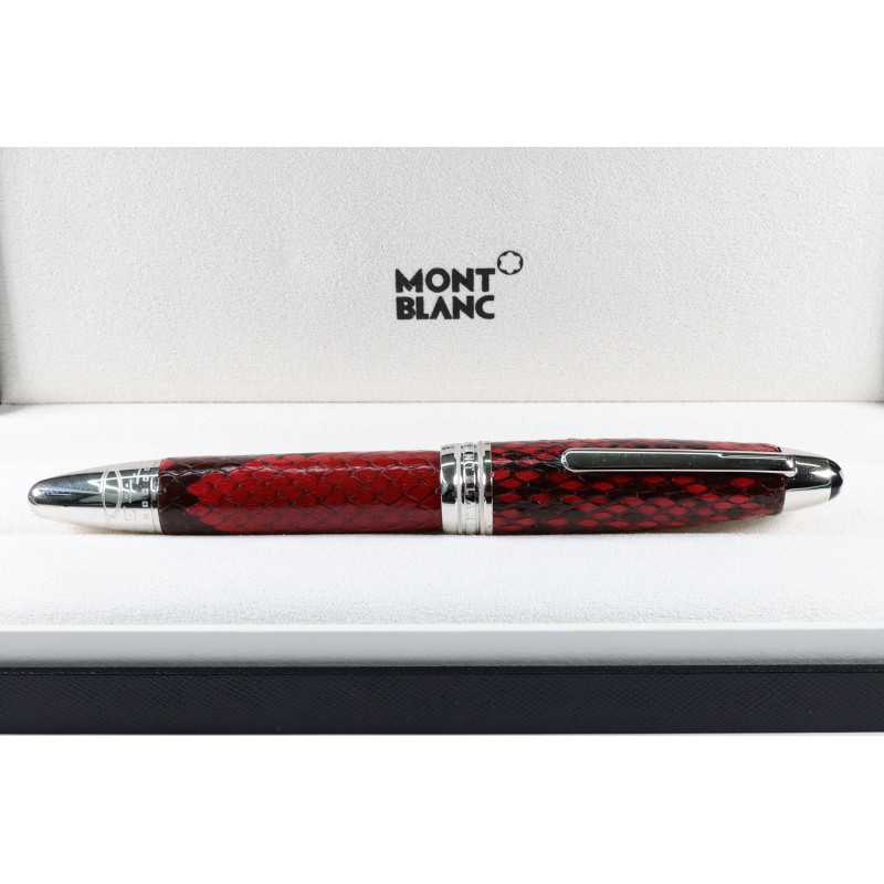 MontBlanc Meisterstuck Great Masters Python Leather Special Edition Fountain Pen  - ref:119695
