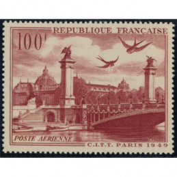 Poste Aerienne YT 28 Etat...