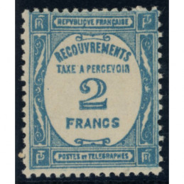 Taxe YT 61 xx Cote 270 Euros