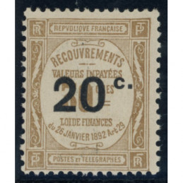 Taxe YT 49 xx Cote 85 Euros