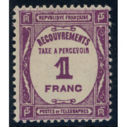 Taxe YT 59 xx Cote 34 Euros