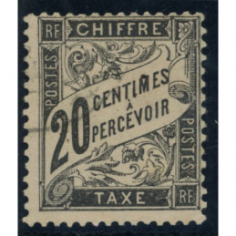 Taxe YT 17 Oblitere Cote...