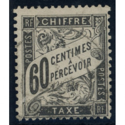 Taxe YT 21 Oblitere Cote 65...