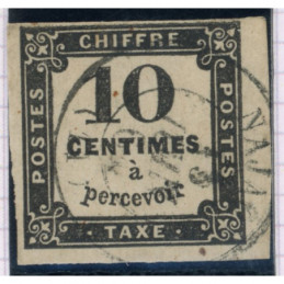Taxe YT 2A Oblitere Cote 60...