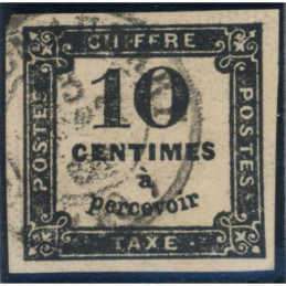 Taxe YT 2A Oblitere Cote 60...