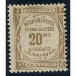 Taxe YT 45 xx Cote 120 Euros