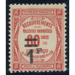 Taxe YT 53 xx Cote 46 Euros