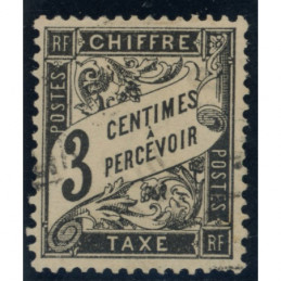 Taxe YT 12 Oblitere Cote 28...