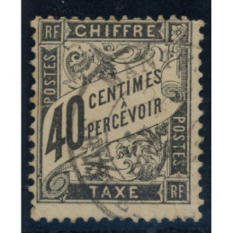 Taxe YT 19 Oblitere Cote 70...