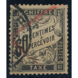 Taxe YT 21 Oblitere Cote 65...