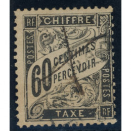 Taxe YT 21 Oblitere Cote 65...