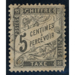 Taxe YT 14 Oblitere Cote 35...