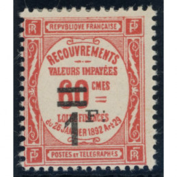 Taxe YT 53 x Cote 24 Euros