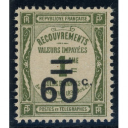 Taxe YT 52 xx Cote 17 Euros