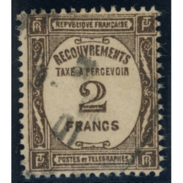 Taxe YT 62 Oblitere Cote 30...