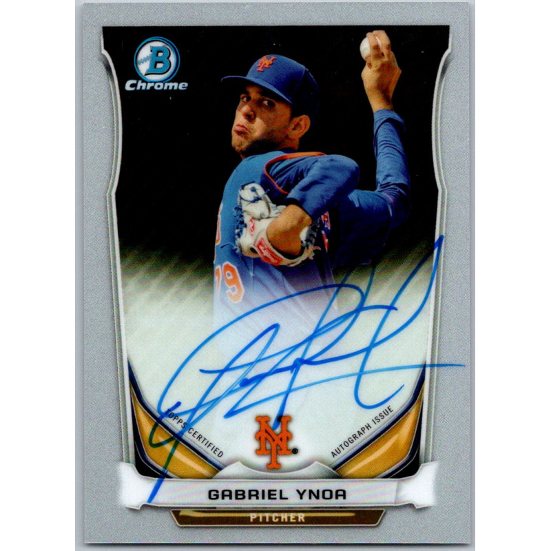 GABRIEL YNOA BCAP-GY  Autographe