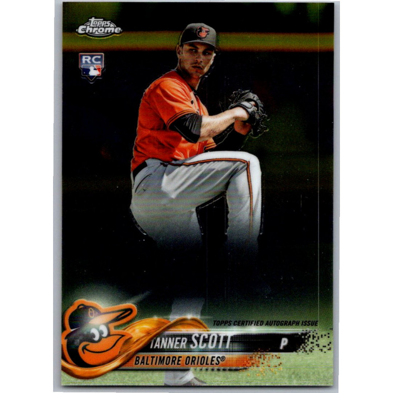 TANNER SCOTT RA-TSC CHROME  Autographe