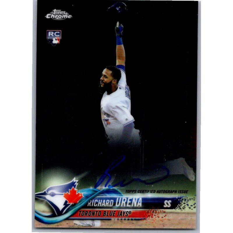 RICHARD URENA RA-RU CHROME  Autographe