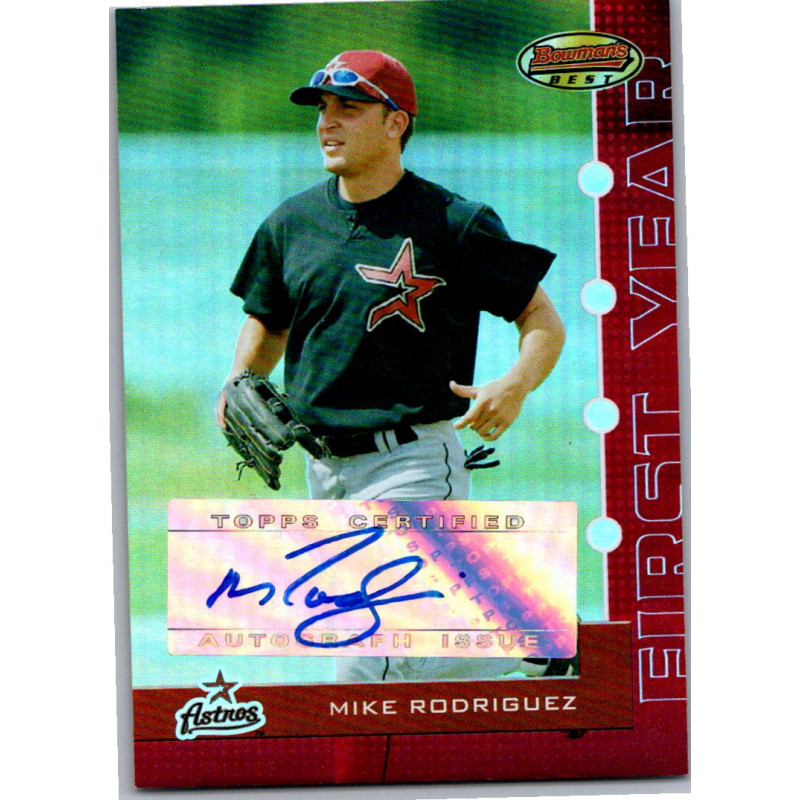MIKE RODRIGUEZ 107 122/199 Autographe