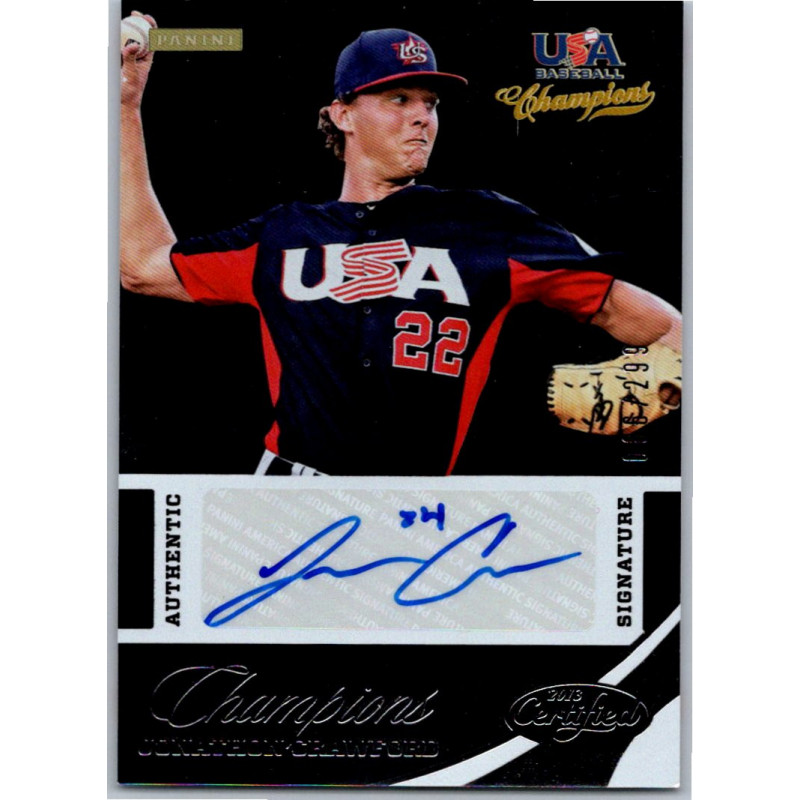 JONATHAN CRAWFORD 6  Autographe