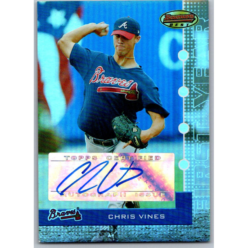 CHRIS VINES 111 469/974 Autographe