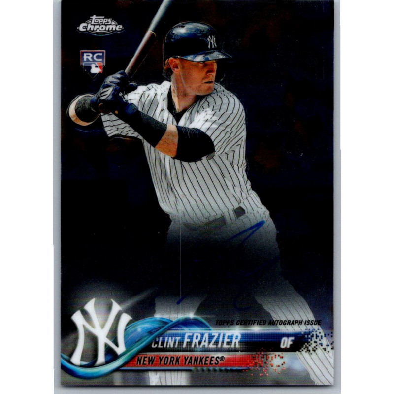 CLINT FRAZIER RA-CF CHROME  Autographe