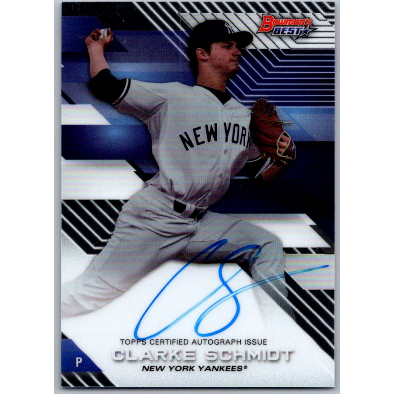 CLARKE SCHMIDT B17-CSC  Autographe