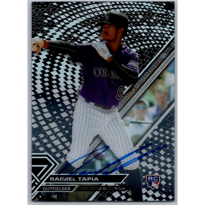 RAIMEL TAPIA  HT/RT  15/50 Autographe