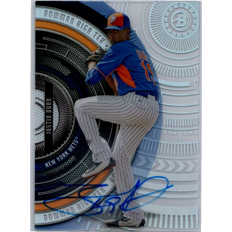 JUSTIN DUNN BHT-JD  Autographe