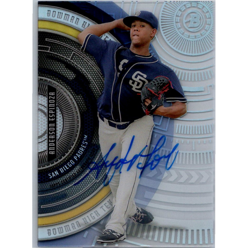 ANDERSON ESPINOZA  BHT-AE  Autographe