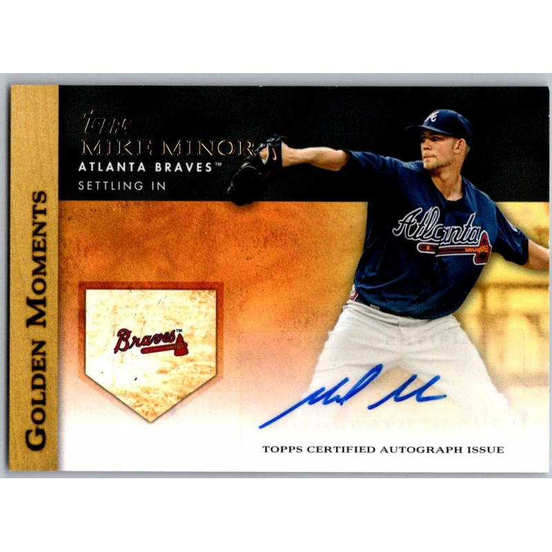 MIKE MINOR  GMA-MMI  Autographe