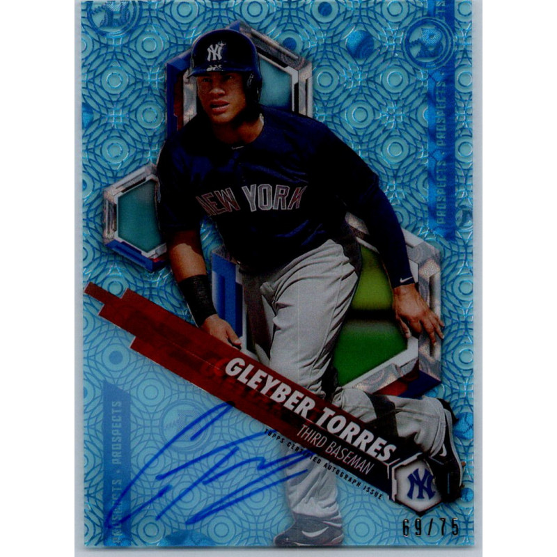 GLEYBER TORRES PHT-GT 69/75 Autographe