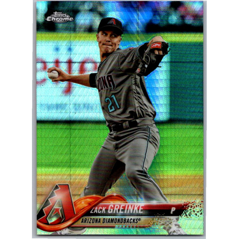 ZACK GREINKE 156 CHROME