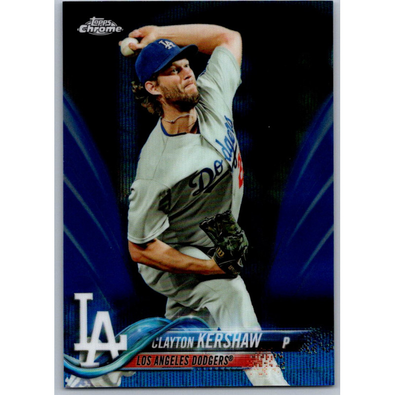 CLAYTON KERSHAW 121 CHROME 43/75