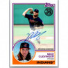 MIKE CLEVINGER 83A-MC  Autographe