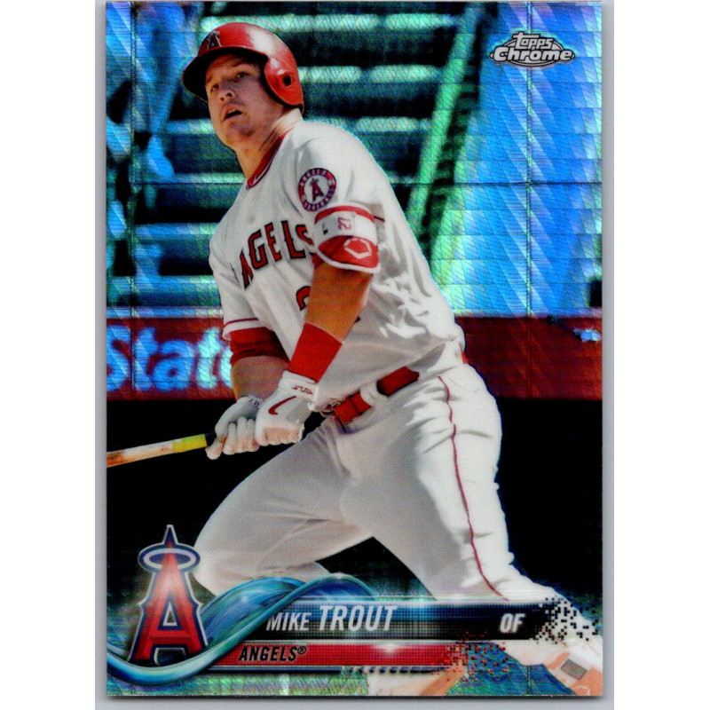 MIKE TROUT 100 CHROME