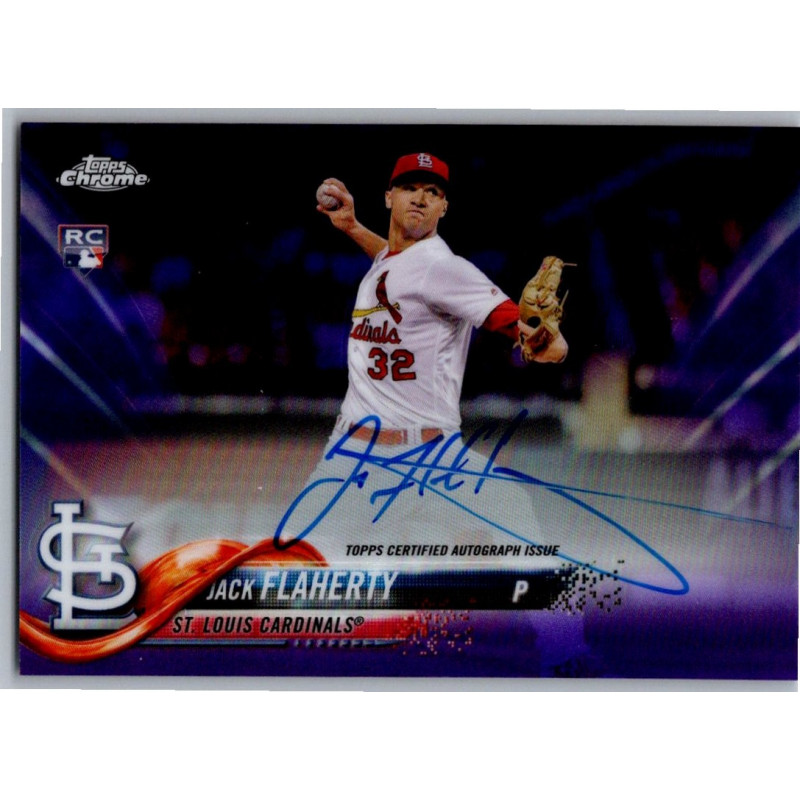 JACK FLAHERTY RA-JF CHROME  227/250 Autographe