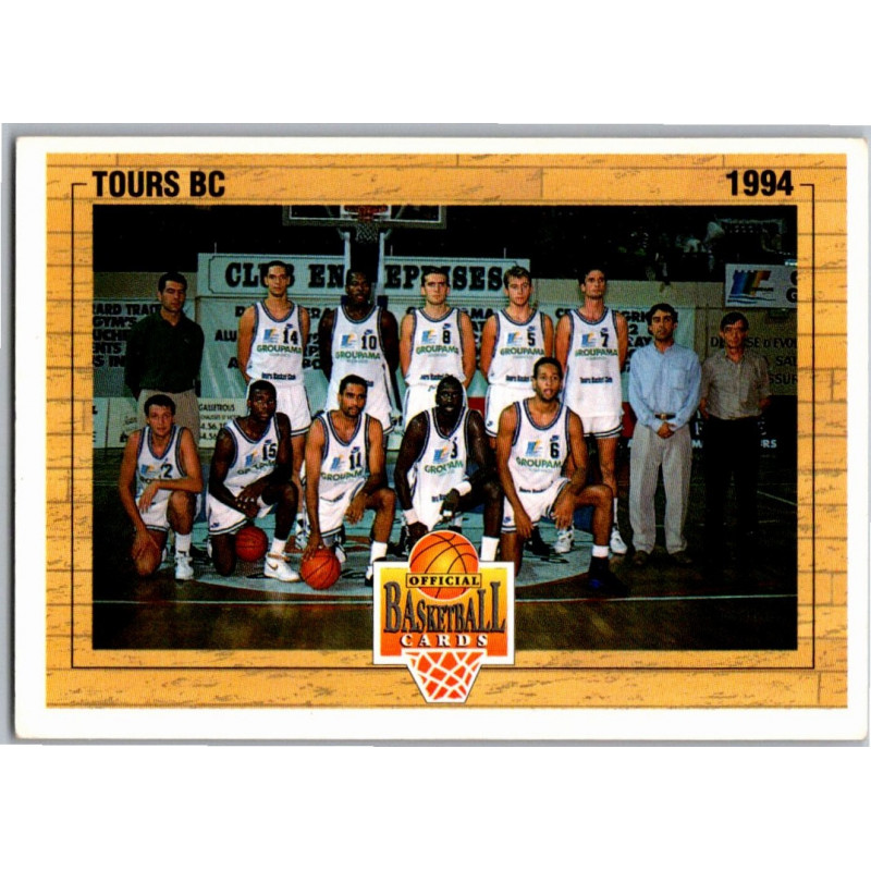 TOURS BC 1994  Numero Carte 153