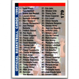 OFFICIAL BASKETBALL CARDS...