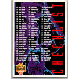 CHECKLIST 1995 Numero Carte 2