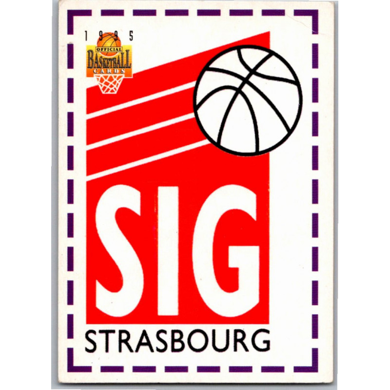 SIG STRASBOURG  Numero Carte 166