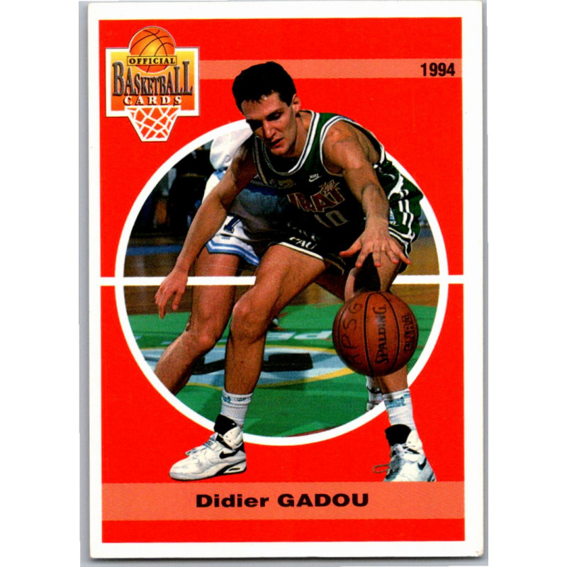 DIDIER GADOU 1994 Numero Carte 105