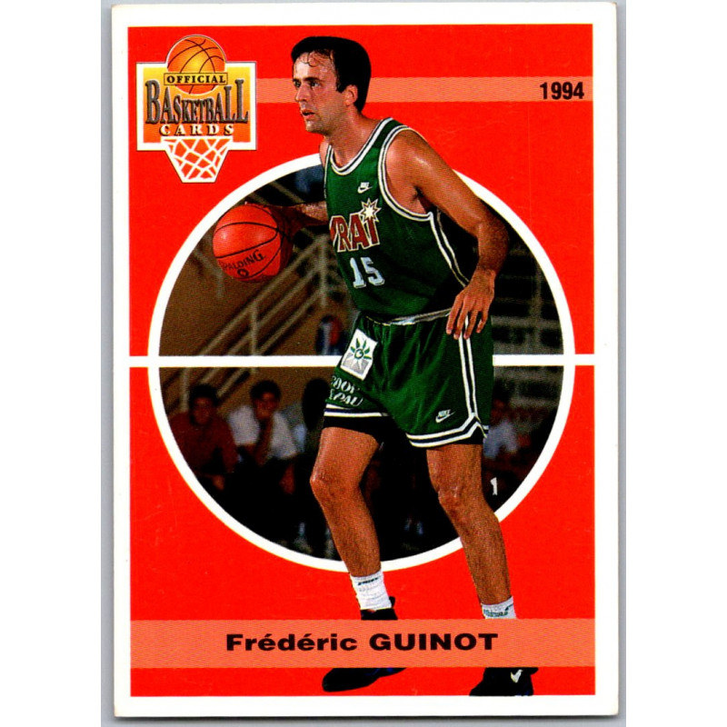 FREDERIC GUINOT 1994 Numero Carte 108