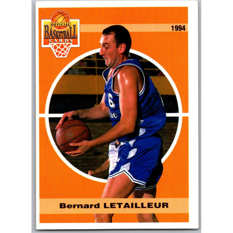 BERNQRD LETAILLEUR 1994 Numero Carte 42