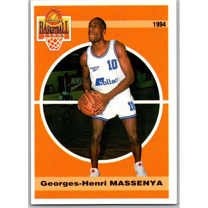 GEORGES- HENRY MASSENYA  1994 Numero Carte 45