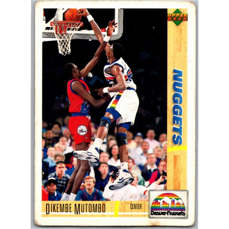 DIKEMBE MUTOMBO  Numero Carte 24 PANIER OU REF 24
