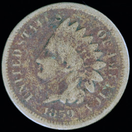 1859 - Indian Cent