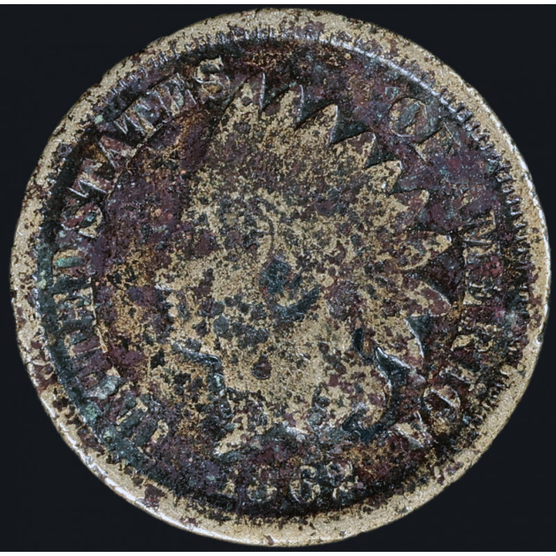 1862 - Indian Cent