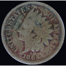 1862 - Indian Cent