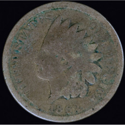 1862 - Indian Cent